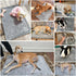 BEAUTYZOO Dog Crate Mat Pad, Soft High Resilience Foam, Anti-Slip Washable Mattress for Jumbo Extra Large Large Medium