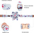 Lionheart Glory Summer Dog Collar with Flower, Adjustable Flower Collar for Small Medium Large Dogs