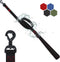 Tuff Pupper Heavy Duty Waterproof Action Leash - 6 Foot with Aluminum Quick Release, Locking Carabiner Clip