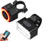 ONVIAN Smart Bike Tail Light Alarm and Rechargeable 1200 Lumen Bike Headlight