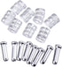 Hotop 8 Pcs Universal Bicycle Brake Cable Shift Cable Kit for Mountain or Road Bike