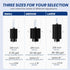100 125 (3 ALEGI Aquarium Large Sponge Filter Gallon - Gallon Sponge Filter with Air Stone for Large Fish Tank pcs)