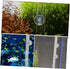 2.5cm 40cm Toyvian Acrylic Aquarium Fish Feeder with Diameter Feeding Column and Shrimp Feeding Dish Fish Tank Feeder