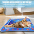 WNWBFM Mat,2024 Water Sensory Play Mat for Cats,Thickened Water Sensor Play New Cat Water Play Mat,Water Sensory