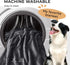 Luciphia Waterproof Blanket for Large Dogs, Washable Reversible Pet Bed Cover, Soft Sherpa Fleece, Grey Small (40" x