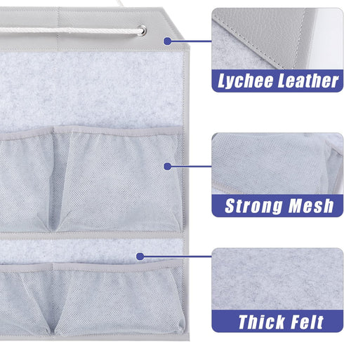 VISEMAN Ping Pong Storage Rack, Wall Mount Organizer for 4 Paddles and Balls