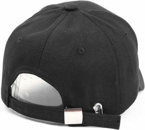 YOLAI Casual Men Women Fashion Baseball Cap Lettering Embroidery Adjustable Breathable Hat Sunscreen Sun Visor Hat