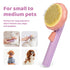 Self-Cleaning Pet Brush Grooming Comb for Cats and Dogs, Hair Shedding Tools for Tangled Hair