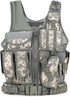 YAKEDA Adjustable Fit Tactical Outdoor CS Game Vest for Adults