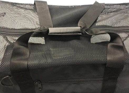 LINE2design Heavy Duty Firefighter Gear Bag, Safety Fire Gear Bag with All Impervious Bottom, Large with Shoulder Strap