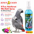 8 oz. King's Cages Rainforest Mist Spray African Grey Feather Conditioning Spray with Baby Powder Scent for Medium Bird