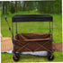 Kisangel Collapsible Outdoor Camping Cart Canopy Foldable Sunshade and Rain Cover for Baby Stroller Accessories
