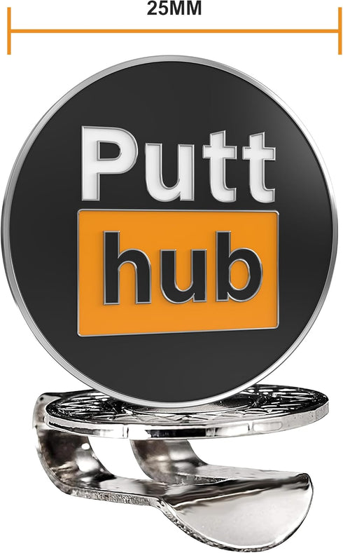 Shanker Golf Funny Ball Markers, Magnetic Hat Clip, Unique Golf Accessories