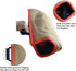 Morezi Dog Bite Sleeve Training Protection, Heavy Duty Jute for Pit Bull, German Shepherd, Mastiff - Red
