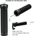 Hapleby Premium Bike Handlebar Grips - Single/Double Lock-on with Anti-Slip, Includes Allen Wrench 2PCS (Classic)