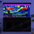 48X24IN Blacklight Vincent Van Gogh Aquarium Background, UV Fish Tank Background Art with 10 EVA Tape