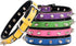 Spiked Studded Padded Leather Pet Collars for Cats and Dogs, Adjustable for Small Medium Large Dogs, 14.5"-18.5" Neck,