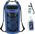 Piscifun Waterproof Floating Dry Bag Backpack 5L/10L/20L/30L/40L with Waterproof Phone Case for Kayaking