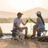 2 Pack KABOER Folding Camping Stool Portable Outdoor Camping Chair for Fishing BBQ Hiking Gardening Beach Travel