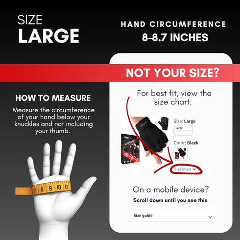 PhysFlex Workout Gloves for Men & Women - Weight Lifting & Gym Gloves with Enhanced Grip, Wrist Support & Palm