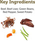 (12 3oz Applaws Taste Toppers, Limited Ingredient Dog Food Topper, Beef with Green Beans, Sweet Potato & Red Pepper