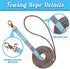 BINGPET Dog Collar and Leash Set, Cute Adjustable Plaid Bandana Collar with Bell, Fit for Small Dogs and Cats