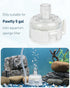 4 Pack 5 Pawfly Aquarium Bio-Sponge Filter Replacement Sponges White Foam for This Small Gallon Sponge Filter