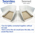 3 Pcs Connectable Cat Litter Box Pee Shields, High Side Anti-Splashing Litter Pan Shield, Medium