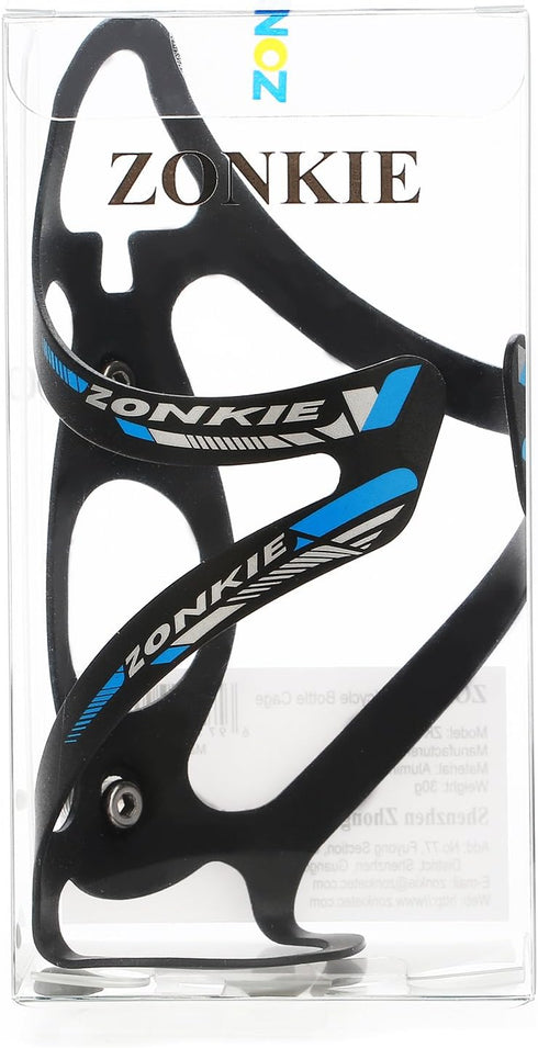 Road and Mountain Bicycle Water Bottle Cage, Lightweight and Strong Bottle Holder, Easy to Install