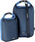 Waterproof Dry Sack Lightweight Dry Bag, Soft Comfortable Stuff Sacks for Backpacking, Rafting, Camping (Blue, 4L 8L)
