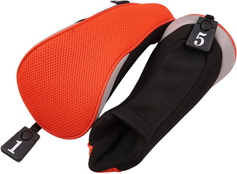 Sword & Shield Sports Golf Club Headcover - 3pcs/Set Driver #1, #3, #5 Fairway Wood Cover
