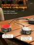 5+6 IP65 Set ISEYOU Bike Lights, Ultra-Slim USB-C Rechargeable Bike Lights Front and Back, Lighting Modes & Waterproof