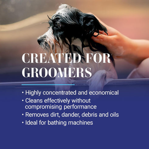 Smartwash50 50 16 Oz Chris Christensen Cherry & Oats Ultra Concentrated Dog Shampoo, Makes Up to Bottles, Groom Like A
