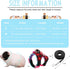 4 Pieces Small Pet Harness Vest and Leash Set, Cute Bowknot Chest Strap for Outdoor Walking, Small
