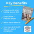 Soft Rawhide Chews - Safe Dental Treats for Large Dogs, Vet Approved, 24 Count for Fresh Breath and Oral Health