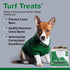 Green Grass Dog Chews - 120 Turf Treats Repair, Veterinarian Formulated Dog Urine Neutralizer for Lawn Protection