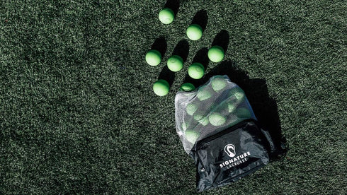 Set Packs 2, 4, 8, 12, 120 Signature Lacrosse Ball - of and - No Chemical Smell Massage Balls, Myofascial Release