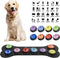Dog Buttons for Communication - 8 Pcs Talking Button Set, 30s Recordable Voice Pet Buzzer with Waterproof Mat