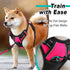BARKBAY No Pull Pet Harness - Adjustable Outdoor Pet Vest, 3M Reflective Oxford Material for Small Medium Large Dogs