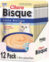 INABA Churu Bisque for Cats, Tuna Recipe, 1.4 ounces per Pouch, 12 Pouches, Creamy Lickable Purée with Vitamin E