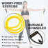 Resistance Bands with Handles - Adjustable Length Workout Bands with Door Anchors for Training and Therapy