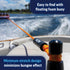 WOW Sports 60 ft. Tow Rope - 6k with Floating Foam Buoy for 1-4 Person Boating, Blue, 11-3020