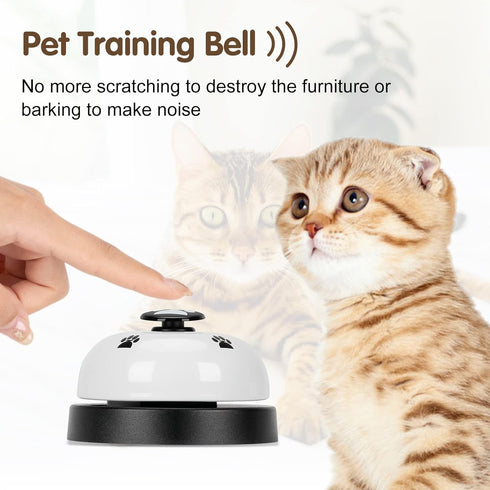 JEXCULL 2 Pack Communication Pet Training Bells, Dogs Bell for Door Potty Training and to Ring to Go Outside Device Dog