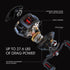 Lixada Fishing Reels Baitcaster Reel with Magnetic Braking System, Strong Corrosion Resistance Metal Saltwater