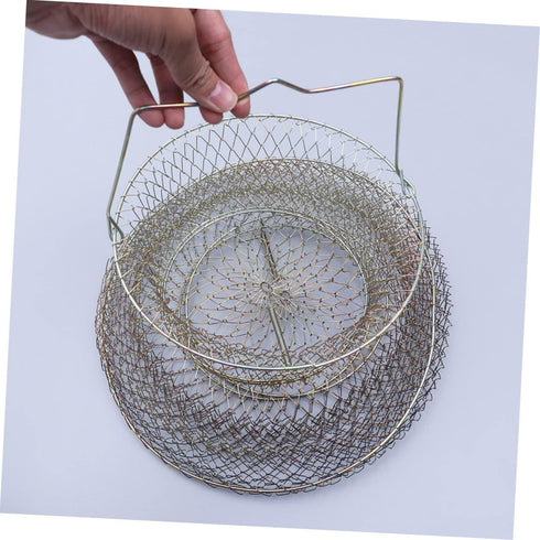 BESPORTBLE Foldable Fishing Net with Removable Bells and Baits