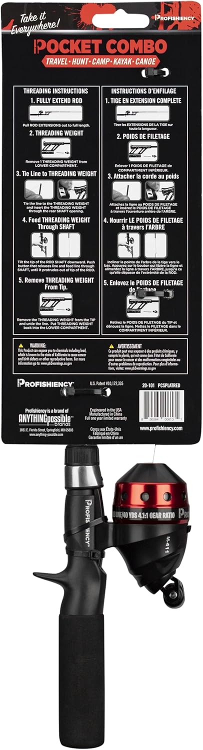 ProFISHiency Pocket Combo Fishing Gear