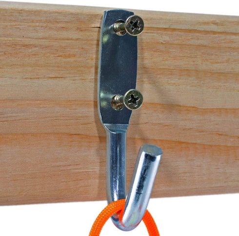 Paracord Planet Rope Binding Hooks for Tarps, Tie-Downs, Home Improvement (10 Pack)