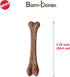 SPOT Bam-Bones Bone - Durable Long Lasting Dog Chew for Light to Moderate Chewers, 7.25in, Bacon Flavor