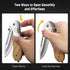 Folding Pocket Knife, 3.46" Sharp Blade, Olive Wood Handle, EDC Knife for Dad, Women, Tactical Gift