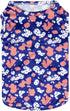 CuteBone 4th of July Dog Shirts 2-Pack, Soft Pet Clothes, Breathable Summer Vest for Small Puppy and Cat Apparel